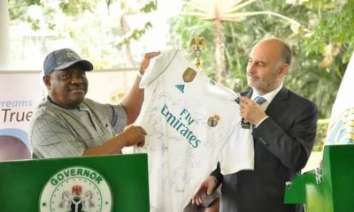 Governor Wike Lays