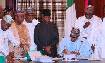 Buhari Signs