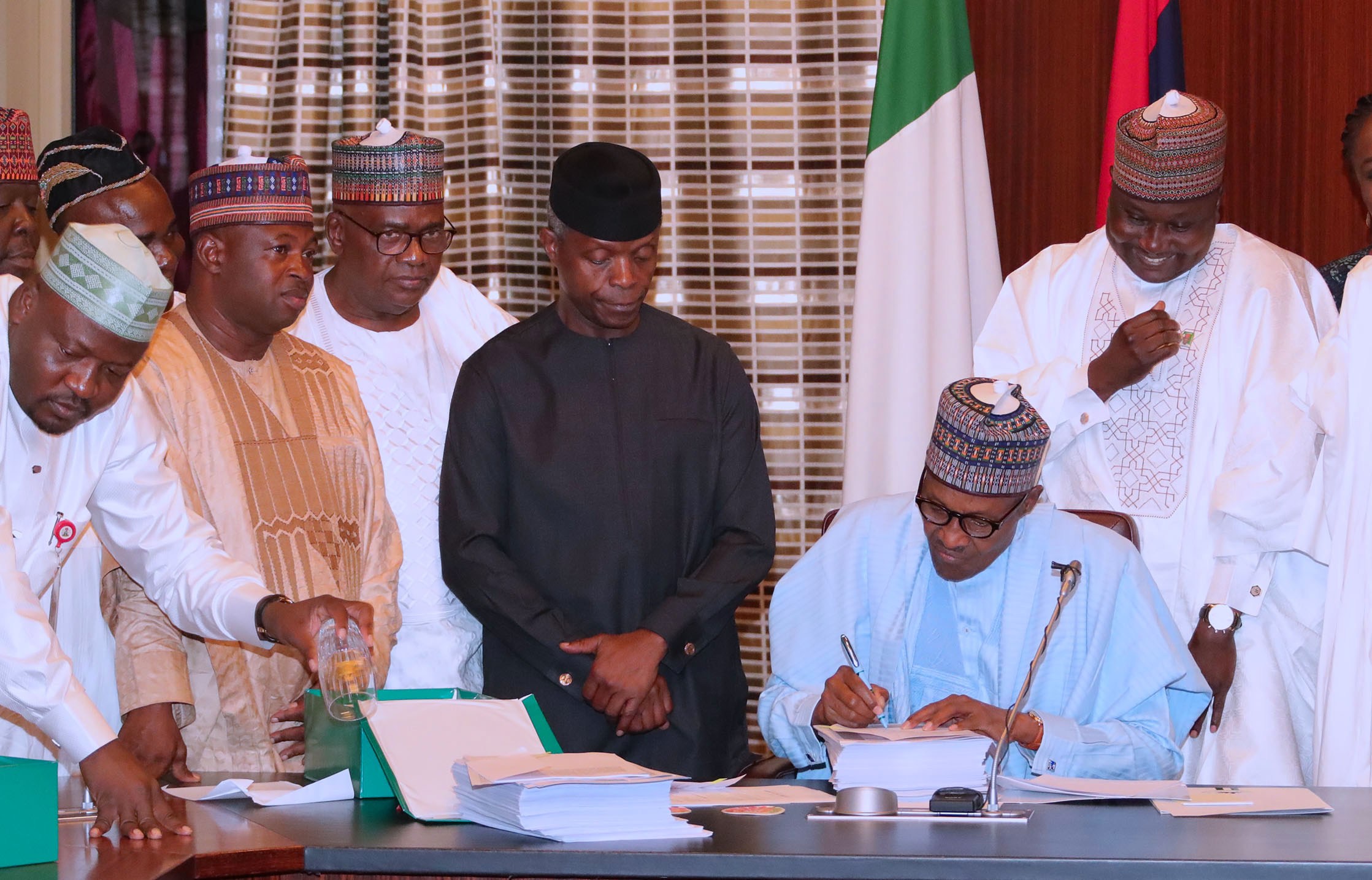 Buhari Signs