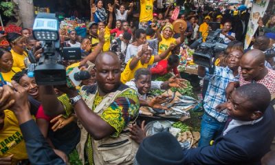 Prof. Osinbajo hits Warri, Asaba With Trader Moni