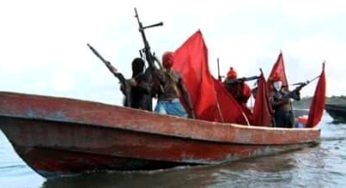 Rivers Police Begin Search of two women and a baby abducted by sea Pirates who Forced Passengers to jump into the River