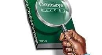 Oronsaye Report and the burden of history